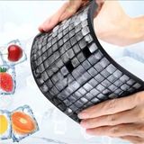 Mikasso Esnek Silikon Buz Kalıbı Mini Buz Küpleri 24X12X1 cm Silikon