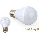 Mikasso Ev Tipi LED Lamba Ampul Aydınlatma Tasarruflu 15W 5ADET Ampül Turuncu
