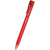 Mikasso Faber-Castell 1425 Auto Kırmızı Tükenmez Kalem 10'lu Siyah - Çok Renkli