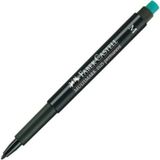 Mikasso Faber-Castell 1523 Multimark Permanent Asetat Kalemi Siyah Tehlikeli Değil - Çok Renkli