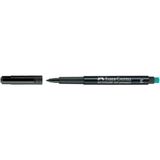 Mikasso Faber Castell 1525 Multimark Permanent Asetat Kalem (M) Siyah 10 Det Siyah - Çok Renkli