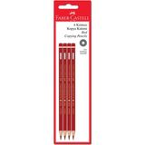 Mikasso Faber-Castell Kopya Kalemi Kırmızı Blisterli 4 Lü 1501410400 Mavi - Çok Renkli