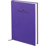 Mikasso Faber Naturel Seri A6 Ciltli Çizgili Mor Defter 400702 Sert Düz Çizgili Orta Boy Beyaz Konsept Defte - Çok Renkli