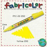 Mikasso Fabricolor Örtücü Kumaş Boyama Kalemi Sarı Beyaz - Çok Renkli