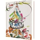 Mikasso Fantastıc Istanbul / Galata Tower 14X20 Sert Kapak 96 Yp. Çizgili Defter Karton Belirtilmemiş Orta B - Çok Renkli