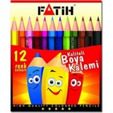 Mikasso Fatih Kuru Boya 12LI Kısa Çok Renkli