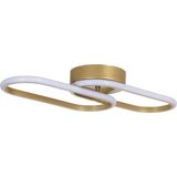 Mikasso Feraye Modern Tasarım Eskitme Renk Beyaz Ledli Cafe - Mutfak - Salon 2 Li LED Avize Metal 1 Gu5.3 Sa - Çok Renkli