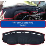 Mikasso Fiat Doblo 2013-2015 Torpido Koruyucu Torpido Halısı Kılıf Havlu Örtü - Çok Renkli