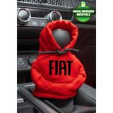 Mikasso Fiat Logo Kırmızı Vites Hoodie Araç Vites Kıyafeti Vites Poları Oto Aksesuarı Vites Topuzu Sweat - Çok Renkli