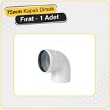 Mikasso Fırat Pvc 70'lik Kapalı Dirsek 70X90