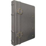 Mikasso Firenze Deri Çizgisiz Ciltli Defter 17 x 24 cm 160 Yaprak Sert Düz Çizgisiz Büyük Boy Bej Konsept D - Çok Renkli