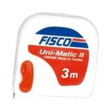 Mikasso Fisco Uni Matic Şerit Metre 3 Metre - 9996669902896 - Çok Renkli