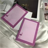 Mikasso Flamingo Bloknot Not Defteri School Notebook - 10.5X14.5 cm (50 Yaprak) 1 Adet Küp Not Kağıdı Blokno - Çok Renkli