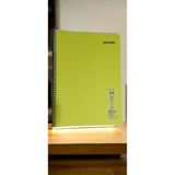 Mikasso Flex Defter 40 Yp.çizgili Yumuşak Spiralli Çizgili 40 Yaprak Büyük Boy Sarı Okul Defterleri A4 - Çok Renkli