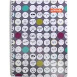Mikasso Flex Up Defter A4 40 Yp Kareli Emoji Yumuşak Düz Kareli 40 Yaprak Büyük Boy Gri Okul Defterleri A4 - Çok Renkli