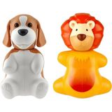 Mikasso Flipper Diş Fırçası Kabı 3 Yaş Üstü Karma 2 Adet Gri - Çok Renkli
