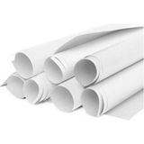 Mikasso Fon Kartonu 50X70 cm 20'li Rulo Beyaz (1 Rulo 20 Adet) 120 Gram - Çok Renkli