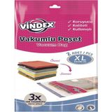 Mikasso Forbest Leva Vindex Vakumlu Hurc 55 x 90 cm Vakumlu Poşet Xlarge Boy 2'li Plastik 73 x 122 Turuncu