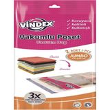 Mikasso Forbest Leva Vindex Vakumlu Hurc 73 x 130 cm Vakumlu Poşet Jumbo 2'li Mika 73 x 122 Beyaz