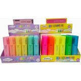 Mikasso Fosforlu Kalem Seti 12 Li - Neon Fosforlu 6 Adet Pastel Fosforlu 6 Adet Sarı - Çok Renkli