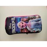 Mikasso Frozen2 Kalemlik Çift Bölmeli Fermuarlı Tekstil Çok Renkli