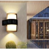 Mikasso Full Reyon 10W Dekoratif Modern Stil Dış Mekan LED Duvar Aplik, Bahçe Duvar Armatürü, Modern Aplik - Çok Renkli