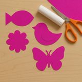 Mikasso Fuşya Fon Kartonu 100 gr 50X70 - Çok Renkli