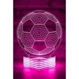 Mikasso Futbol Topu 3D Lamba Cam Pembe - Çok Renkli