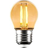 Mikasso G45 Rustik LED Ampul 4W E27 Duy 2700K Amber Cam Dekoratif Vintage Aydınlatma - Çok Renkli