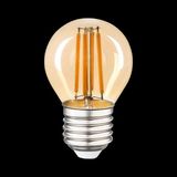 Mikasso G45 Rustik LED Ampul 4W E27 Duy 2700K Gün Işığı Mini Top Filament Ampul - Çok Renkli