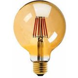 Mikasso G95 Filament Tip Rustik Ampul 6 Watt LED Ampul Erd-82 Beyaz