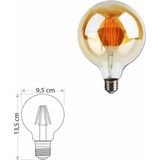 Mikasso G95 Glop 6 Watt Rustik LED Ampul CT-4286 - Çok Renkli