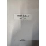 Mikasso Gelen Evrak Kayıt Defteri Karton Kapak 40 Yaprak Karton Düz Çizgili 40 Yaprak Büyük Boy Gri Not Deft - Çok Renkli