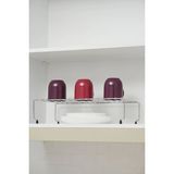 Mikasso Genişletilebilir Krom Raf Dolap Içi Organizer Mutfak ve Banyo Düzenleyici Büyük Boy Metal Gri Tr