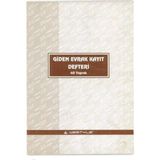 Mikasso Giden Evrak Kayıt Defteri 22X31 cm 40 Yaprak KTP20308 Karton Düz Noktalı 40 Yaprak Belirtilmemiş Bey - Çok Renkli