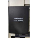 Mikasso Giden Evrak Kayıt Defteri 24X33 40 Yaprak Pp Kpk Gültaş Yumuşak Düz 40 Yaprak Belirtilmemiş Siyah Be - Çok Renkli