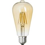 Mikasso Global K2 KES615 8W E27 2700K Sarı Flamanlı Rustik LED Ampul