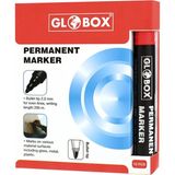 Mikasso Globox 6769 Koli Kalemi Yuv.uç Kırmızı Renkli Tebeşir Kırmızı - Çok Renkli