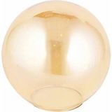 Mikasso Glop Bal Rengi Avize Camı E27 (Boyu 14 Cm,0rta Çapı 15 Cm) Cam 1 E27 Bej - Çok Renkli