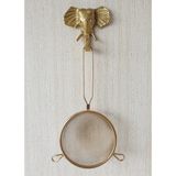 Mikasso Gold Tel Süzgeç Saplı Süzgeç Çap 18 cm Paslanmaz Çelik - Çok Renkli