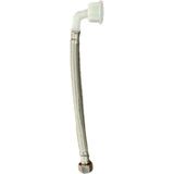 Mikasso Gömme Rezervuar Flatör Flex Hortum 3/8 1/2 22 cm Bej