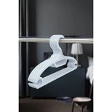 Mikasso Gondol Çocuk Elbise Askısı Bebek Elbise Askısı 6 Adet Beyaz Renk 29 cm