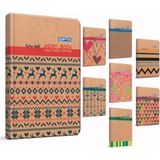 Mikasso Grafi Book Ip Dikişli Sert Kapak Not Defteri 20X28CM 120 Yaprak Kareli (3 Lü Paket) 2095 Küp Not Kağ - Çok Renkli