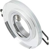 Mikasso GU10 Duy Girişli Cam Yuvarlak Sıva Altı Dekoratif Kaide (Ct - 6555) - Çok Renkli