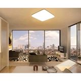 Mikasso Gün Işığı 3200K Sarı Işık Kare Modern LED Panel Armatür Avize Aplik Tavan Lambası Salon Mutfak Banyo - Çok Renkli