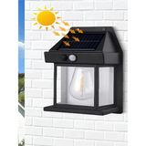 Mikasso Güneş Enerjili Bahçe LED Ampul Hareket Sensörlü Bahçe LED Su Geçirmez 3 Mod'lu Solar LED - Çok Renkli