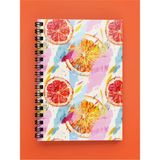Mikasso Günlük Planlayıcı Özel Defter | 100 Sayfa | Kalın Karton Kapak | Çelik Spiral Karton Spiralli Renkli - Çok Renkli