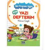 Mikasso Güzel Yazı Defteri 3 Adet Karton Düz Renkli 36 Yaprak Orta Boy Yeşil Okul Defterleri A4 - Çok Renkli