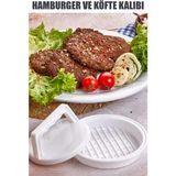 Mikasso Hamburger & Köfte Kalıbı Plastik