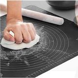 Mikasso Hamur Açma Matı 45X65 Silikon